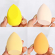 thumbnail image 2 of Esponja de maquillaje, con soplo para la punta de los dedos, juego de mezcla de maquillaje para uso seco y húmedo de 4 piezas, esponja de mezcla de base de belleza profesional con caja de soporte, 2 of 5