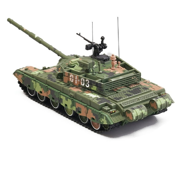 1/72 Scale ZTZ 99A Tank Model Alloy Fighter Military Model Diecast Tank Model for Collection