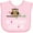AD-Pink, variant on Inktastic My Grammy Loves Me Owl Girls Baby Bib