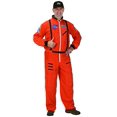 thumbnail image 2 of Aeromax ASO-ADULT LRG Adult Astronaut Suit with Embroidered Cap LRG - Orange, 2 of 2
