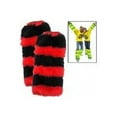 thumbnail image 2 of Leg Warmers 2 Pack Red/Black, 2 of 2