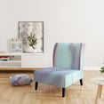 thumbnail image 3 of Designart "Marbled Liquid Agate Colours" Upholstered Modern Accent Chair - Arm Chair, 3 of 5