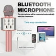 thumbnail image 2 of Microphone de Karaoké Sans Fil Bluetooth, Cadeau de Fête, 2 of 5