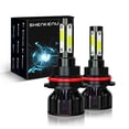 thumbnail image 1 of Pour Ford Excursion 2000 2001 2002 2003 2004 Ampoules de Phare LED 9007 HB5 Faisceau Haut et Bas 2 Pcs, 1 of 10
