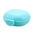 thumbnail image 2 of Travel Soap Container with Lock - Leak-Proof PP Plastic Soap Box for Shower, Hiking & Business Trips - 8.7x8.7x4cm Portable Dish Case, 2 of 3