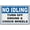 Warning Sign 4, variant on Pro Shop (Right Arrow) Sign 8"x12", Aluminum Tin Warning Signs for Home Outdoor Garden, High Visibility Directional Sign for Store