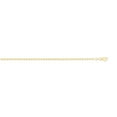 thumbnail image 2 of JewelStop 14k Yellow Gold 2.5mm Diamond-Cut Textured Moon Chain 16 Inches, Lobster Clasp - 8.63gr., 2 of 6