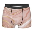 thumbnail image 4 of Goofa Rose Gold Glitter Splatter Printed Men's Boxer Briefs Underwear, Moisture-Wicking Underwear, Trunk,Soft and Breathable Cotton Underwear-XX-Large, 4 of 9