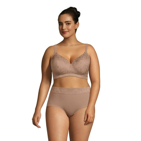 

Lands End Women s Wireless Jacquard T-Shirt Bra