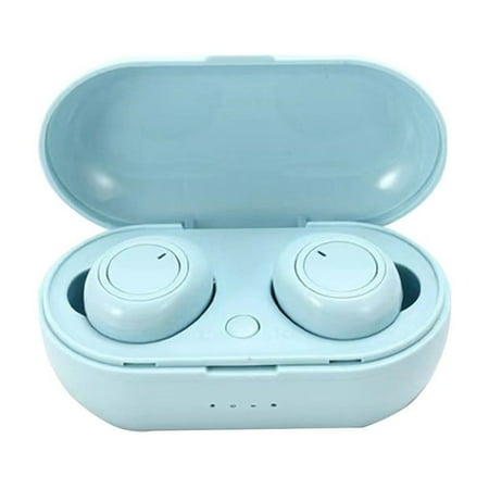 JOGZMZ Mini Earplug Bluetooth Earphones Bluetooth 5.0 Wireless Earphones Macaron Color Brief Style Bluetooth Earphones Bilateral Stereo