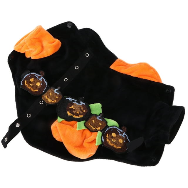 Pumpkin Dog Costume, Soft Puppy Halloween Costume Comfortable For Small Dogs And Medium-Sized Dogs M