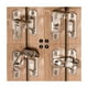 thumbnail image 3 of Ángulo Recto Cerrojos Y Pestillo Para Puertas, 2 Piezas plata, 3 of 5