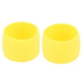 thumbnail image 2 of Bike Handlebar Strap Fixing Ring Plug, Silicone Material Bike Handlebar Tape Plug Small Size High Reliability  For Family For Road Bike For Cycling Yellow, 2 of 8