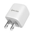 thumbnail image 5 of 20W Ultra Fast Charging Type-C PD (Power Delivery) Compact Mini Cube Wall Charger and 3A USB-C to USB-C Cable (3 Feet) for BLU View 3 - White, 5 of 9