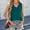 Dark Green, variant on Women's Spring/summer V Neck With Loose Sleeveless Vest T Shirt Spandex Crop 6x Tops for Women Top Women Adjustable Camisole Bartender Tops for Women 2xl Crop Top Active Loose Tops for Women Fitness