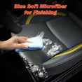 thumbnail image 4 of Multifunctional Wipe Fiber Square Sponge (2 Pack), Wet and Dry Cleaning Sponge Pads, Scratch resistant & durable for Car Interior, Grey and Blue, 4 of 8