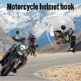 thumbnail image 3 of Motorcycle Holder Wall Mount Rack Resin Crafts Multipurpose Storage For Coats Caps And Sports Gear, 3 of 8