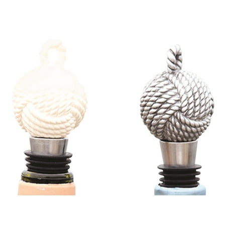 - Nautical Rope Monkey Fist Bottle Toppers Set of 2