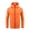 Orange, variant on Sentmoon Sun Shirt Men Long Sleeve Hooded Neck Mens Athletic Tops Zipper Detail Solid Color Relaxed Hiking Shirt Comfy 2025 Summer for Music Festival L