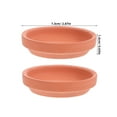 thumbnail image 3 of LABSERRON 6pcs Round Plant Trays Water Drip Trays for Plants Pot Trays Plant Plate Potted Plant Saucers Planter Tray, 3 of 10