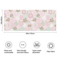 thumbnail image 3 of Pioneer Flower Floral Print Pattern Bathroom Rugs Mat, Non Slip Microfiber Bathroom Rug with Rubber Backing, Soft Mats for Bathroom Floor Tub Shower, 24"x60", 3 of 5