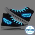 thumbnail image 2 of Anime Stranger Things temporada 4 Cosplay zapatos de lona zapatillas luminosas Casual plataforma alta zapatos transpirables niño niña Noctilucous242 Deng Xun unisex, 2 of 2