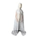 thumbnail image 2 of Capa larga con capucha, capa de encaje, capa de novia para boda, capa de gasa elegante para Halloween Blanco, 2 of 9