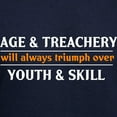 thumbnail image 3 of CafePress - Age And Treachery Will Always Hoodie (Dark) - Pullover Hoodie, Classic, Comfortable Hooded Sweatshirt, 3 of 4