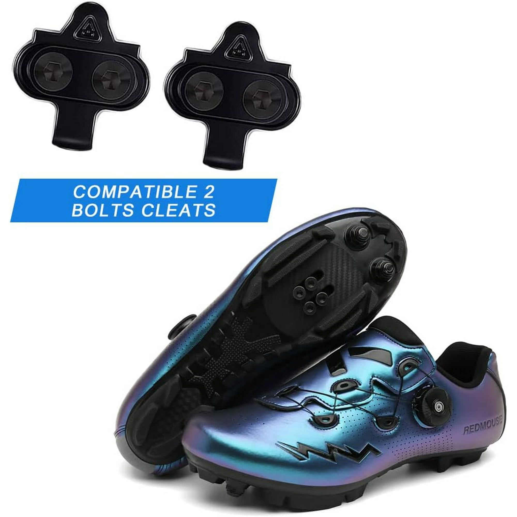 GHSDFBB Mens Mountain Bike Shoes Indoor Cycling Shoes with