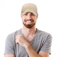 thumbnail image 5 of DALIX Plain Dad Hats 2 Pack Deal in Khaki, 5 of 6