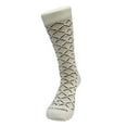 thumbnail image 4 of Beige Classic Diamond Pattern from the Sock Panda (Adult Large), 4 of 5