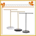 thumbnail image 2 of maskred Jewelry Display Stand Bracelet Necklace Bangle Bracket Hanging Iron Metal Desktop Storage Holder Household Rack Black, 2 of 6
