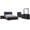 Black - 5-Piece, variant on Marceline 4-piece Queen Bedroom Set Black