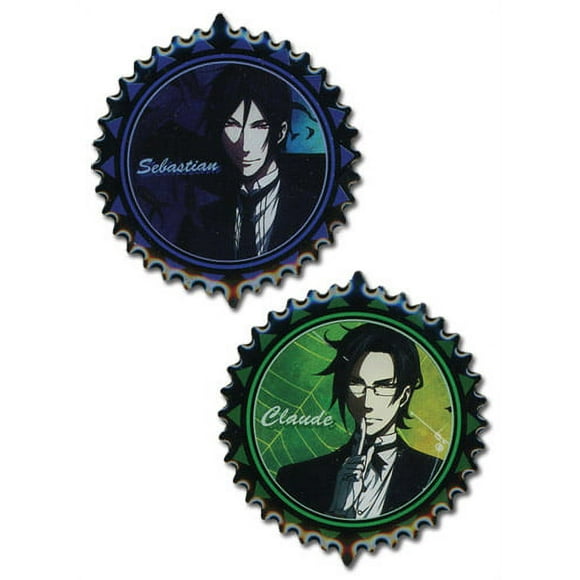 Pin - Black Butler 2 - New Sebastian & Claude (Set of 2) Anime ge50506