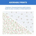 thumbnail image 3 of Sábanas Ajustables para Cuna Delta Children 71x132 cm Estampado Floral Rosa Paquete de 2, 3 of 9