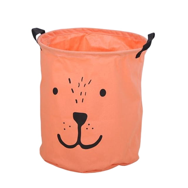 Cesto plegable para ropa sucia, cesta para la colada, organizador de almacenamiento de gran capacidad, juguetes para niños, artículos diversos, Almacenamiento y organización del hogar Naranja/M Kearding HA082397-01