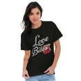 thumbnail image 5 of Love Bites Funny Single Valentine Day Women's Graphic T Shirt Tees Brisco Brands S, 5 of 5