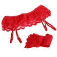 thumbnail image 1 of DPTALR Bas en Dentelle pour Femmes + Porte-Jarretelles RD, 1 of 1