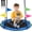 24 Inch, variant on Tree Swing, Saucer Flying Swing 24 Inch for Kids, 900lbs Weight Capacity, with Adjustable Hanging Straps, for Backyard and Outdoor Playground, Gifts for Kids, Blue