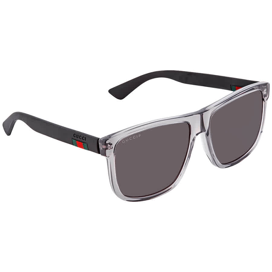Gucci GG0010S 004 Unisex Rectangle Sunglasses 