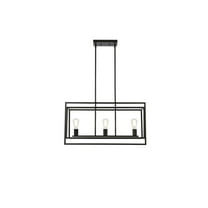 Voir 3 lights pendant in black