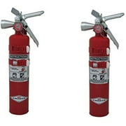 Amerex TYF B385TS, 2.5lb Halotron I Class B C Fire Extinguisher Pack of 2