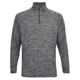 thumbnail image 1 of Victory Outfitters Men's Lightweight Active 1/4-Zip Stretch Pullover - Heather Gry - Large, 1 of 2