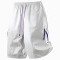 thumbnail image 5 of KPOPLK Women's Hiking Cargo Shorts Quick Dry Lightweight Shorts for Travel Athletic Golf Casual Size L,Light Gray, 5 of 8