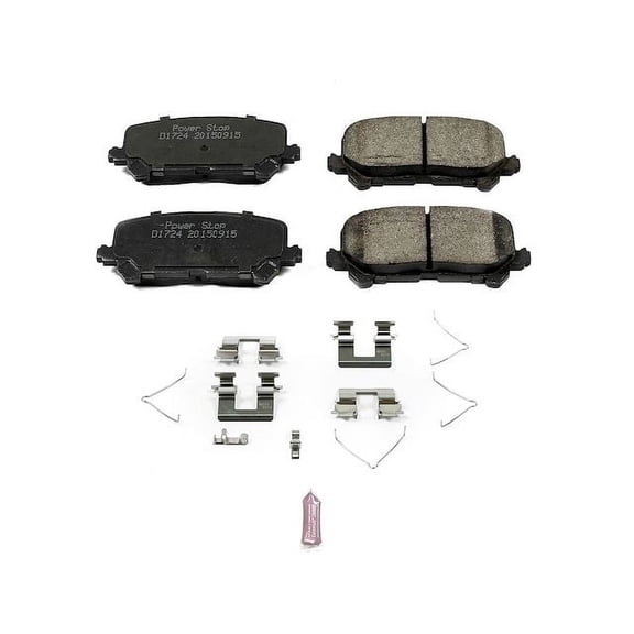 Rear Brake Pad Set - Compatible with 2016 - 2021 Honda Pilot 2017 2018 2019 2020