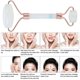 thumbnail image 4 of Portable Face Roller Massager Facial Beauty Roller Heart Shaped Gua Sha Board Set(Opal Roller HeartShaped Gua Sha Board ), 4 of 5