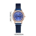 thumbnail image 2 of WIFKLSIIPG Ladies' Fashion Watch Stainless Steel Mesh Strap Watch Elegant Ladies' Precise Second Hand Timing, 2 of 6