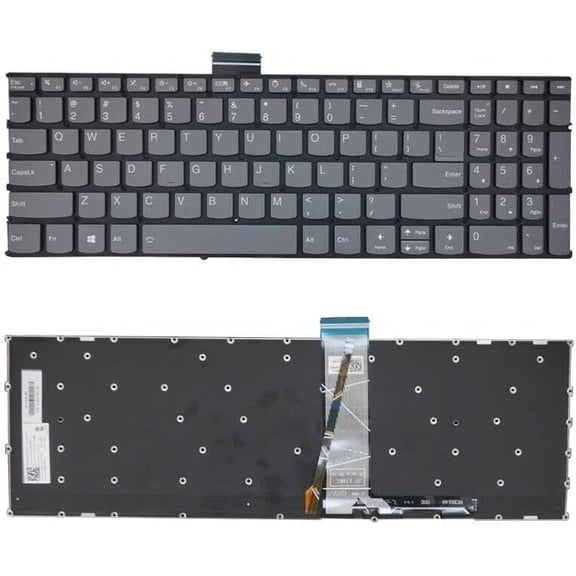 New US Black English Backlit Keyboard (Without palmrest) for Lenovo V15 G4 ABP, V15 G4 AMN, V15 G4 IAH, V15 G4 IAN, V15 G4 IRU