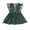 Green, variant on Xinhuaya Summer Baby Girl Cotton Linen Sleeveless Dress Lace-edged Casual Sundress Bow Dress