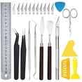 thumbnail image 1 of Kit De Herramientas De Deshierbe De Vinilo, Herramientas De Modelado, Herramientas De Tallado De Vinilo Para Trabajo De Arte Diy, Corte De Álbumes De Recortes Yuarrent HA035560-00, 1 of 6